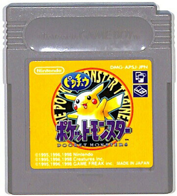 【中古】GB ポケットモンスター ピカチュウ ※説あり箱なし