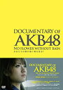 【中古】DVD DOCUMENTARY OF AKB48 NO FLOWER WITHOUT RAIN 少女たちは涙の後に何を見る？ スペシャル エディション（DVD2枚組）/生写真（渡辺美優紀）付き/TDV-23181D