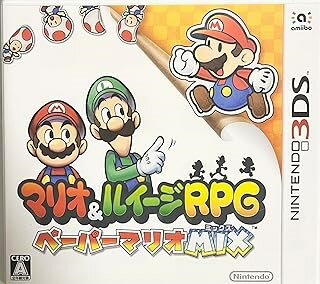 R 新品3DS マリオ&ルイージRPG ペーパーマリオMIX