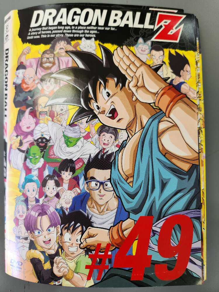 xs918 レンタルUP◎DVD ドラゴンボールZ 全49巻 ※ケース無