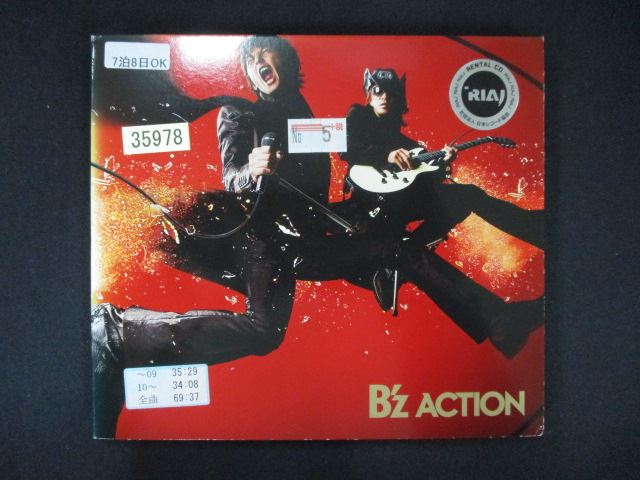 1449∴レンタル版CD ACTION/B’z 35978