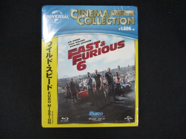 0166★未開封BD ワイルド・スピード EURO MISSION [Blu-ray] ※ディスク外れ・ワケ有