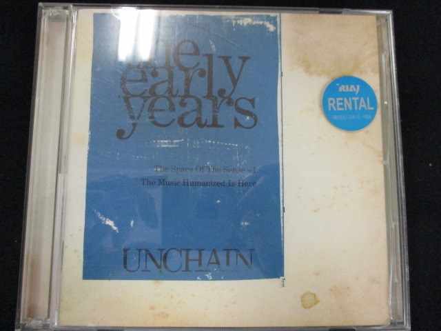 r13 レンタル版CD the early years [The Space Of The Sense] [The Music Humanized Is Here] + 1/UNCHAIN 1137