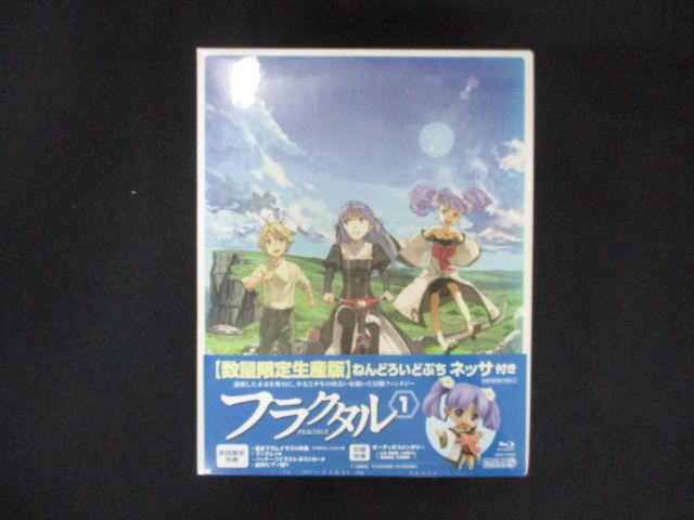 0193★□未開封BD フラクタル第1巻Blu-ray【数量限定生産版】「ねんどろいどぷち ネッサ」付 ※ワケ有