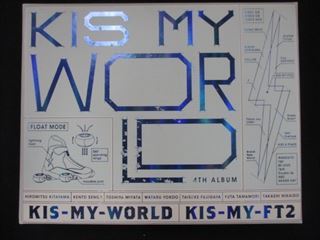 402＃○レンタル版CD KIS-MY-WORLD(初回生産限定盤A)(CD2枚 DVD)(LIVE CD盤)/Kis-My-Ft2