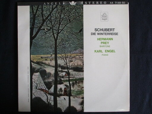 LP/レコード 0087■ヘルマンプライ(バリトン) カルルエンゲル(ピアノ)/シューベルト 冬の旅/2LP/カラー盤/AA714950 LP/レコード 0087■ヘルマンプライ(バリトン) カルルエンゲル(ピアノ)/シューベルト 冬の旅/2LP/カラー盤/AA714950