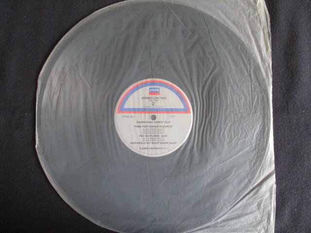 LP/レコード 0087■アシュケナージ(ピアノ)/ショパン 小犬のワルツ ショパン ピアノ作品集 第2巻/帯付/L25C1235