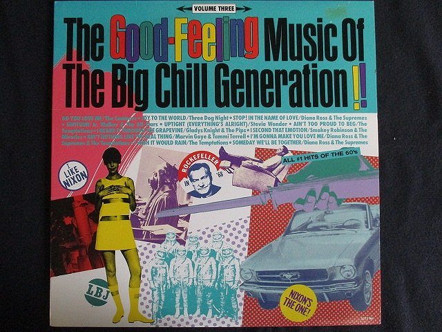 LP/レコード 0107■マーヴィンゲイ ダイアナロス スティービーワンダー 他オムニバス/The Good-feeling Music Of The Big Chill Generation Vol.3/5377ML