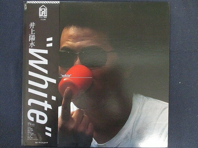 LP/レコード 0152■井上陽水/WHITE WHITE/帯付/FLL5020