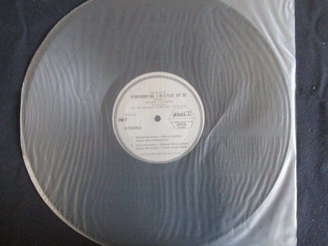 LP/レコード 0100■ウィリアムスタインバーグ指揮 ピッツバーグ交響楽団/ベートーヴェン 交響曲第3番 英雄/SPC4036 auc-stepreikodo-10267569 ステップREIKODO サンプル画像3