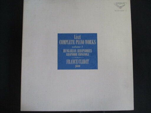 LP/レコード 0198■フラーンスクリダ/リスト ピアノ曲大全集 第一巻/帯付/3LP/SLCV22457 LP/レコード 0198■フラーンスクリダ/リスト ピアノ曲大全集 第一巻/帯付/3LP/SLCV22457
