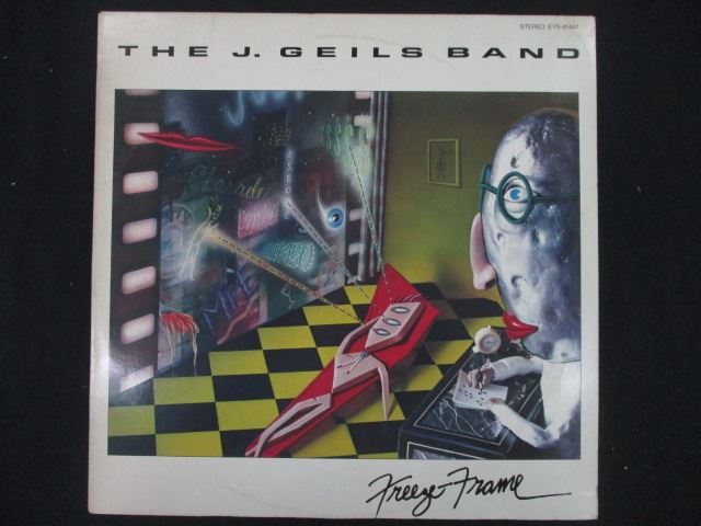 【ブラックフライデー！ポイント10倍★11/27 01:59迄】 LP/レコード 0221■Jガイルズバンド/FREEZE FRAME..