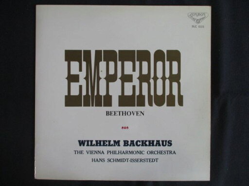 LP/レコード 0251■バックハウス/ベートーヴェン ピアノ協奏曲5番《皇帝》/SLC1232 LP/レコード 0251■バックハウス/ベートーヴェン ピアノ協奏曲5番《皇帝》/SLC1232