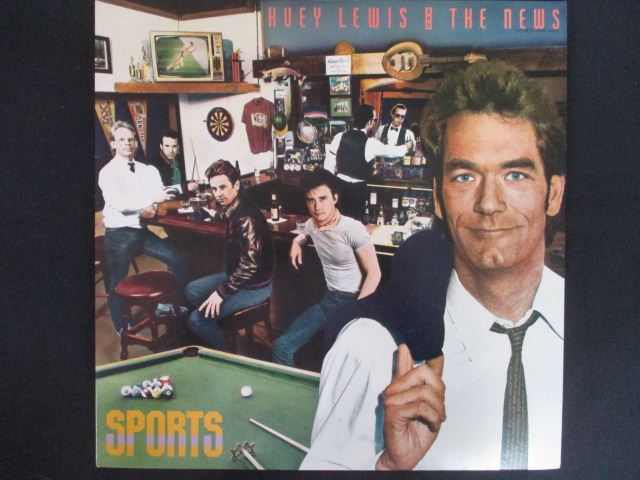 【期間限定！感謝祭⇒対象商品ポイント5倍★11/16 23:59迄】 LP/レコード 0258■ヒューイルイス&ザニュー..