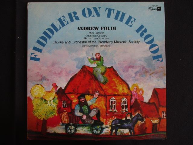 LP/レコード 0293■ミュージカル 屋根の上のヴァイオリン弾き 全曲/SMS2767