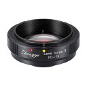 Lens Turbo II FD-FX キヤノンFDマウントレンズ - 富士フイルムXマウント フォーカルレデューサーアダプター