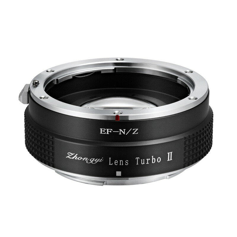 中一光学 Lens Turbo II EF-NZ （キヤノンEFマウントレンズ - ニコンZマウント変換） フォーカルレデューサー アダプター