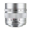 【P2倍 クーポン！マラソン】中一光学 ZHONG YI OPTICS SPEEDMASTER 35mm F0.95 II（ソニーEマウント フジフィルムXマウント キヤノンEF-Mマウント）シルバー 単焦点レンズ