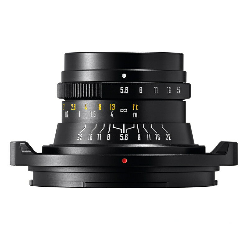 中一光学 TOURIST 28mm F5.6 富士フイルムGFX Gマウント 単焦点レンズ ブラック 広角
