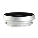 ライカ(Leica) M型用 メタルレンズフード 12504 (M1.4/35 M2.0/35用) シルバー［焦点工房厳選］