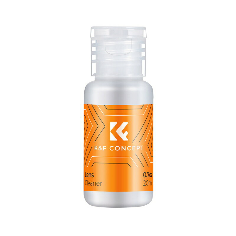 K&F Concept クリーナー液 20ml レンズ・イメージセンサー・メガネ・スマートフォン・モニター用カメラ メンテナンス 掃除 お手入れ