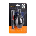【P2倍+クーポン!SS】【送料無料】K&F Concept レンズクリーニング 3in1 キット (ペン・ブロア・クロス)KF-CBPCK カメラ メンテナンス 掃除 お手入れ クリーニングセット ブラシ レンズペン ブロアー クリーナー ブロワー 初心者 簡単