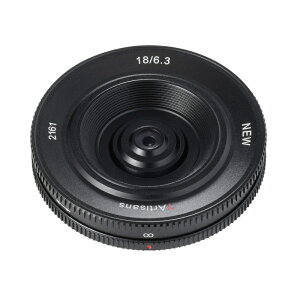 7Artisans 18mm F6.3 II マイクロフォーサーズマウント 1863M43B2 単焦点レンズ 国内正規品 保証2年 マニュアルフォーカス 広角 オリンパス パナソニック ルミックス パンケーキレンズ 軽量 超薄型 ピント調整可能 7Artisan 七工匠 焦点工房