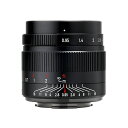 【P2倍 クーポン！マラソン】七工匠 7Artisans 単焦点レンズ 35mm F0.95 (ソニーEマウント(APS-C)) (ブラック)