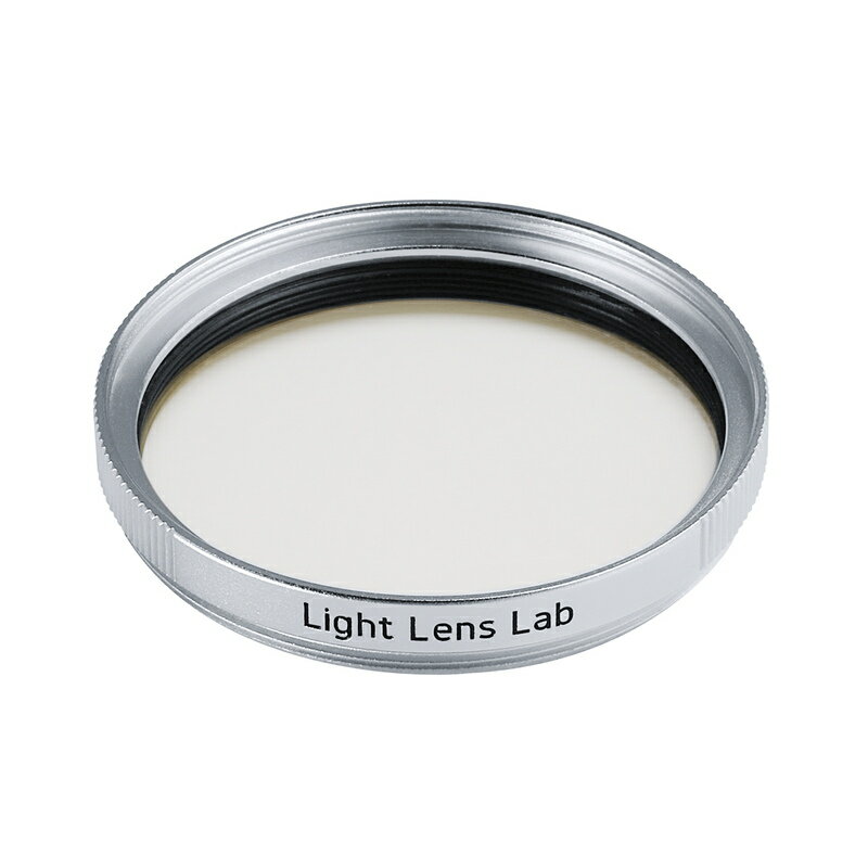 LIGHT LENS LAB E39 UV レンズフィルター 紫外線吸収用 シルバー