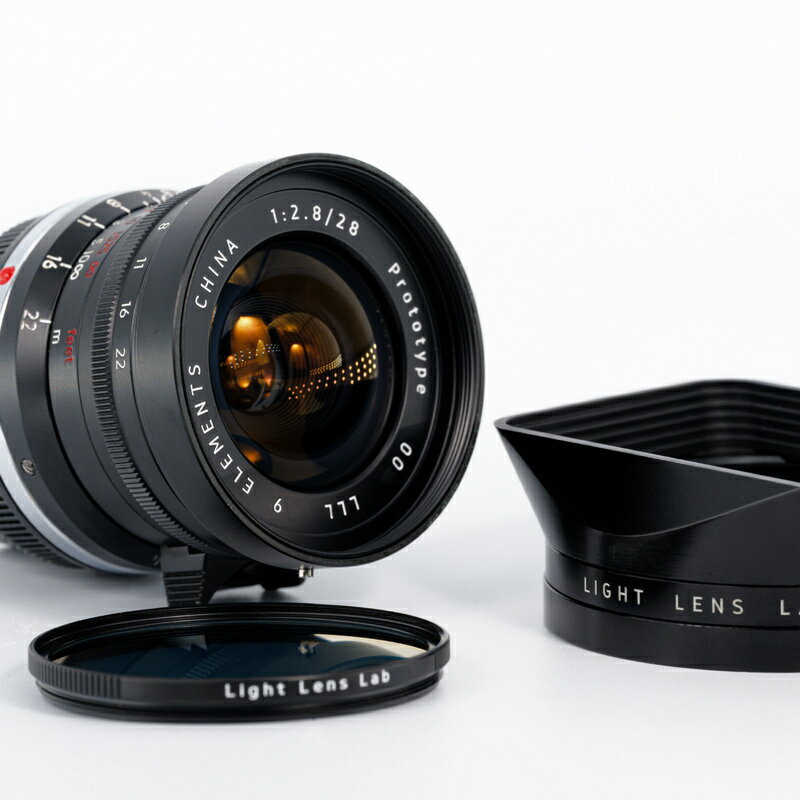 LIGHT LENS LAB M 28mm f/2.8 ライカMマウント 広角レンズ レンズmマウント ライカ mレンズ フルサイズ 周九枚 周9枚 距離計連動型 マニュアルフォーカスレンズ 28mm 1st ブラックペイント シルバー Leica M「特価先行販売」 - 期間限定 -