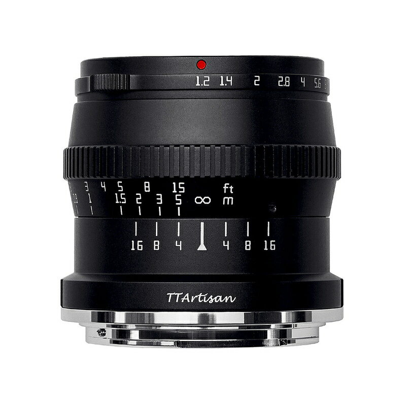 【P2倍 クーポン！マラソン】銘匠光学 TTArtisan 50mm f/1.2 C (ニコンZマウント APS-C)単焦点レンズ 中望遠