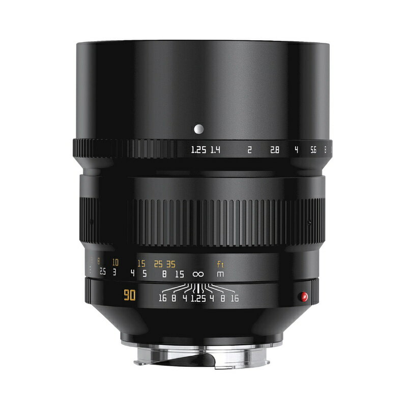 【P2倍 クーポン！マラソン】銘匠光学 TTArtisan 90mm f/1.25 ライカMマウント 単焦点レンズ 中望遠