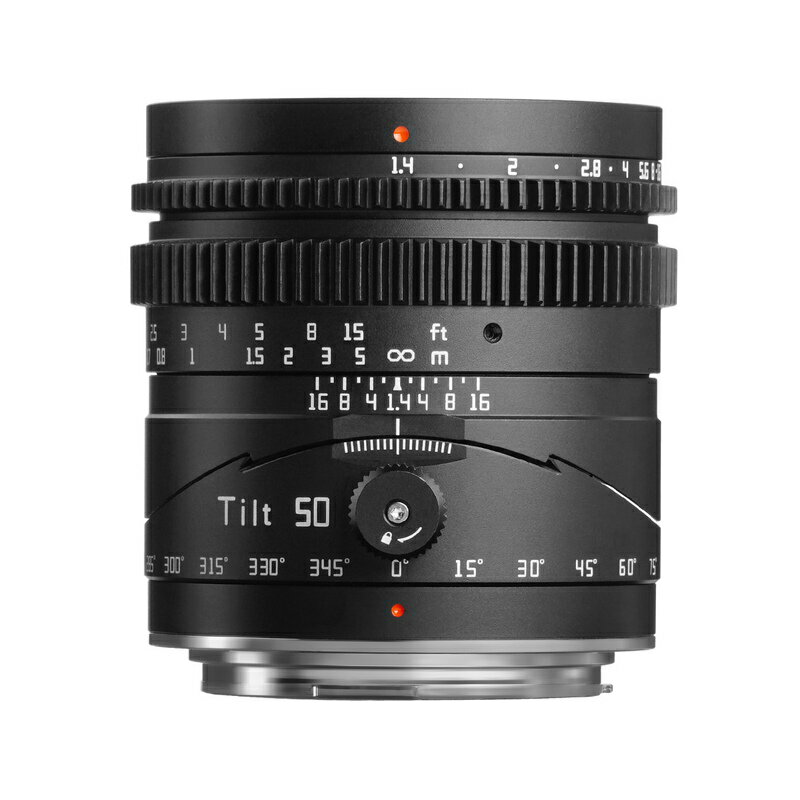 【P2倍 クーポン！SS】銘匠光学 TTArtisan Tilt 50mm f/1.4 キヤノンRFマウント ティルトレンズ チルト フルサイズ 標準