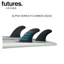 送料無料 日本正規品 FUTURES FIN ALPHA アルファ フューチャーフィン F4 Sサイズ SMALL スモールサイズ 新品3本セット FUTURE