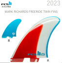 送料無料 日本正規品 FCSII MR PG MARK RICHARDS FREERIDE TWIN FINS 新品2本セット マーク リチャーズ FCS2 フ...