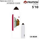 送料無料 FRUITION 5'10 HYBRID CASE CA-BEAR マイクロファイバー ボードケース ソフトケース ニットケース 5’10” MICR...