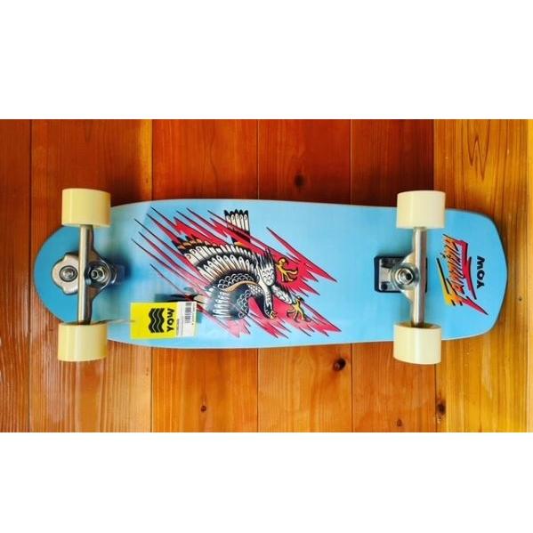 stonefishの日本正規品 YOW mick Fanning Falcon 32.5インチ MERAKI SYSTEM S5 ミック・ファニング スケートボード サーフスケート スイングトラック ヤウ ヨウ｜アングル2