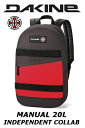 DAKINE ダカイン MANUAL INDEPENDENT COLLAB 20L BACKPACKS バックパック マニュアル インディペンデント リュック デイバック コラボ AE237-085(4)