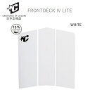 送料無料 CREATURES DECKGRIP FRONT DECK LITE クリエイチャーズ デッキグリップ フロントデッキ ライト サーフィン デッキパッド TRACTION トラクション WHITE ホワイト