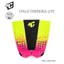 送料無料 CREATURES OF LEISURE クリエイチャー イタロ フェレイラ ライト ITALO FERREIRA LITE ブラック ピンク PINK DECK PAD TRACTION デッキパッド