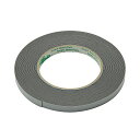 スリーエム(3M) ハイタック両面接着テープ ブラックフォーム テープ厚0.8mm 幅10mm 長さ10m 9708 10 AAD STRAIGHT/03-97810 (3M/スリーエム)