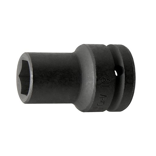 3/4"(19.0mm) セミディープインパクトソケット 19mm 永久保証 STRAIGHT/10-619 (FLAG/フラッグ)