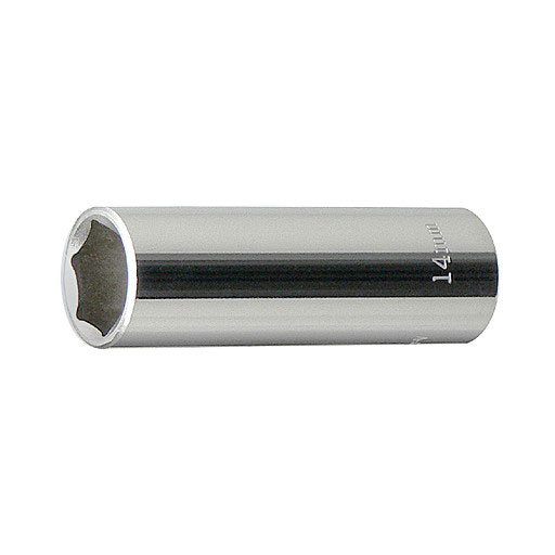 FLAG(フラッグ) ディープソケット 14mm 差込角3/8"(9.5mm) 永久保証 STRAIGHT/10-914 (FLAG/フラッグ)