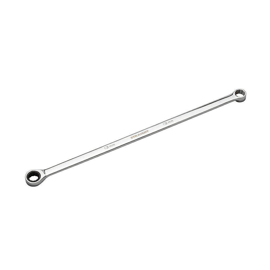 乐天商城 - ロングメガネラチェットレンチ(片側) 13mm STRAIGHT/11-73313 (STRAIGHT/ストレート)
