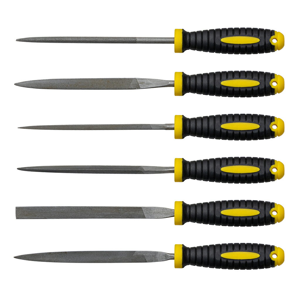 乐天商城 - ニードルヤスリセット 6ピース STRAIGHT/19-9993 (STRAIGHT/ストレート)