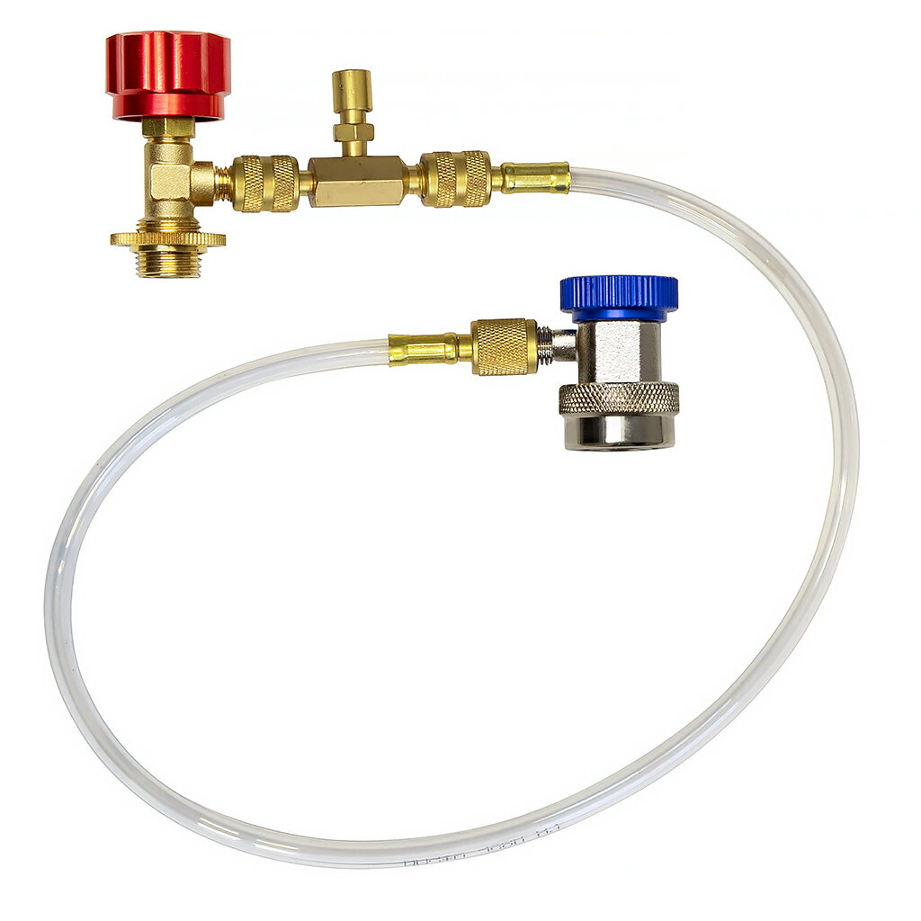 エアコンリーク剤専用注入ホースセット【POE専用】 STRAIGHT/27-372 (STRAIGHT/ストレート)