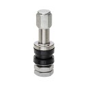 タイヤバルブ インサイド (内締め) 1ピース ショート (L43mm) φ14mm メッキ STRAIGHT/30-00141 (STRAIGHT/ストレート...