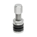 タイヤバルブ アウトサイド(外締め) 1ピース L34mm φ14mm STRAIGHT/30-0023 (STRAIGHT/ストレート)