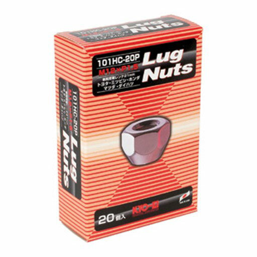KYO-EI(協永産業) ホイールナット貫通タイプ(Lug Nut ラグナット) 20ピース M12×1.5 101HC-20P STRAIGH..