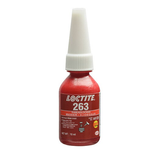 ロックタイト(LOCTITE) スレッドロッキング(嫌気性ねじゆるみ止め接着剤) 高強度 10ml 263-10 STRAIGHT/37-6263 (LOCTITE/ロックタイト)